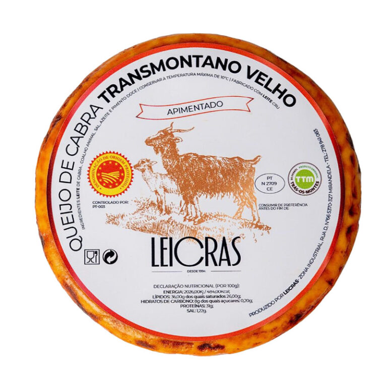 Queijo de Cabra Transmontano Velho Apimentado DOP