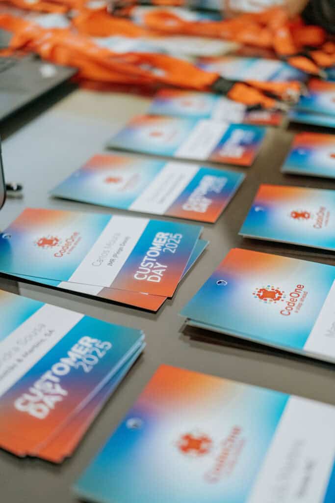 EDC CodeOne Customer Day event materials.
